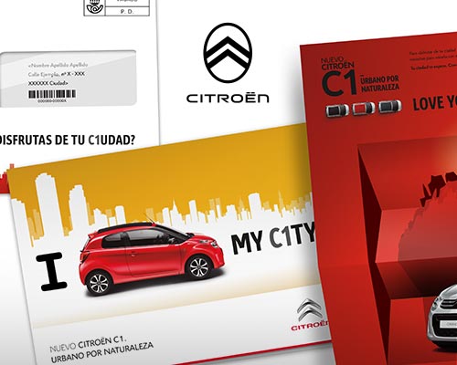 MAILING LANZAMIENTO CITROËN C1